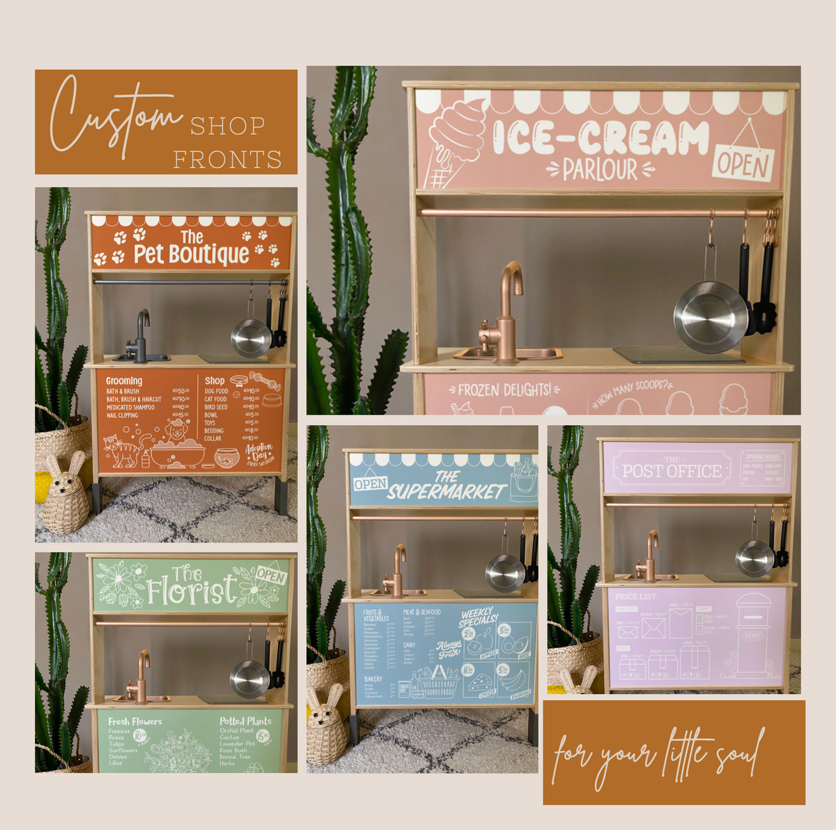 Ikea play kitchen decals shop